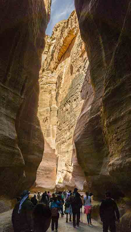 08 - Jordania - Petra - desfiladero del Sik